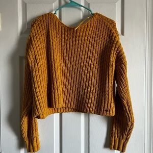 Holister chunky knit sweater